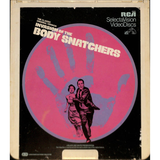 Invasion of the Body Snatchers (1956) Vintage RCA CED Videodisc TESTED WORKING