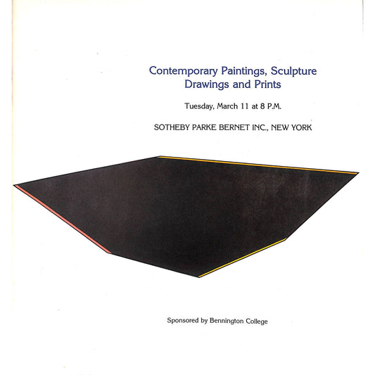 Sotheby's Contemporary Art Auction Catalog March 11