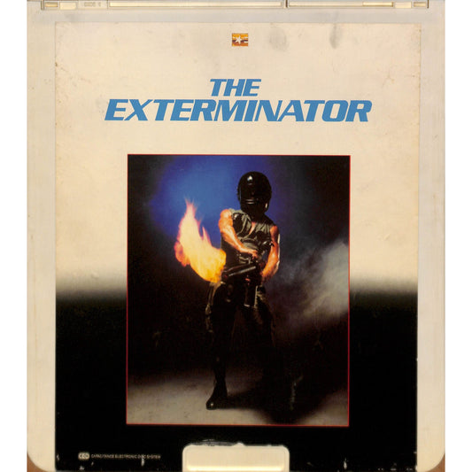 The exterminator (1980) Vintage CED RCA SelectaVision Videodisc TESTED WORKING