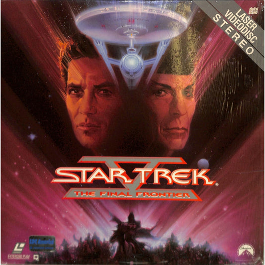 Star Trek V: The Final Frontier (1989) Laserdisc