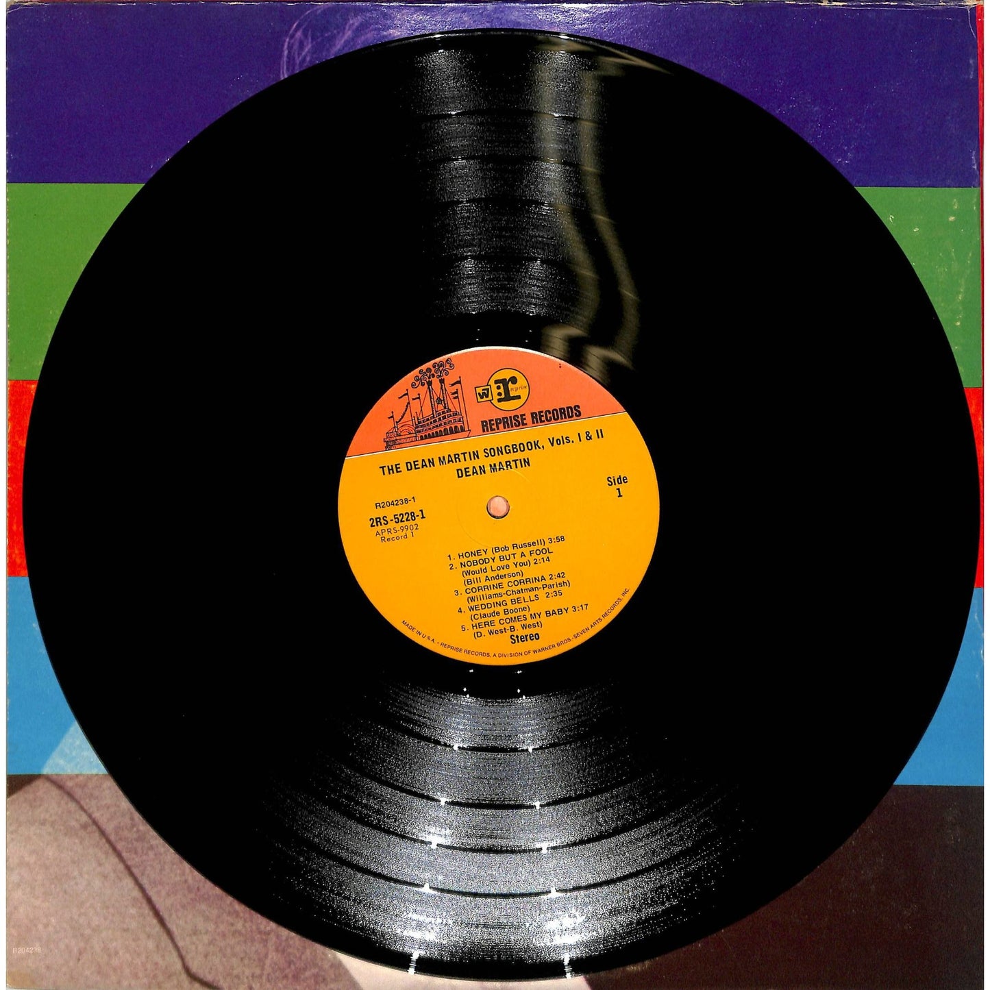 The Dean Martin Songbook, Vols I & II (1970) 2LP Vinyl Record 2RS-5228