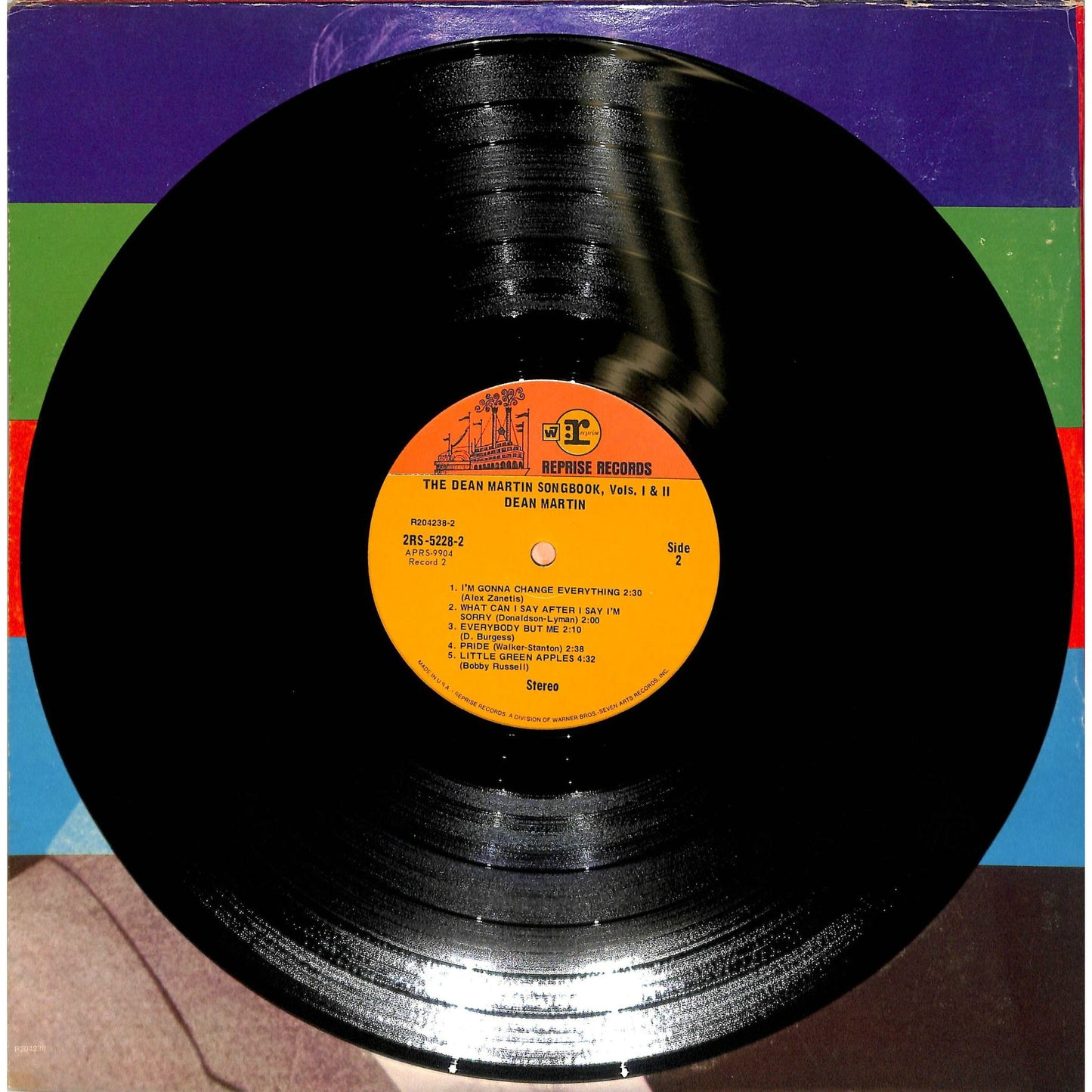 The Dean Martin Songbook, Vols I & II (1970) 2LP Vinyl Record 2RS-5228