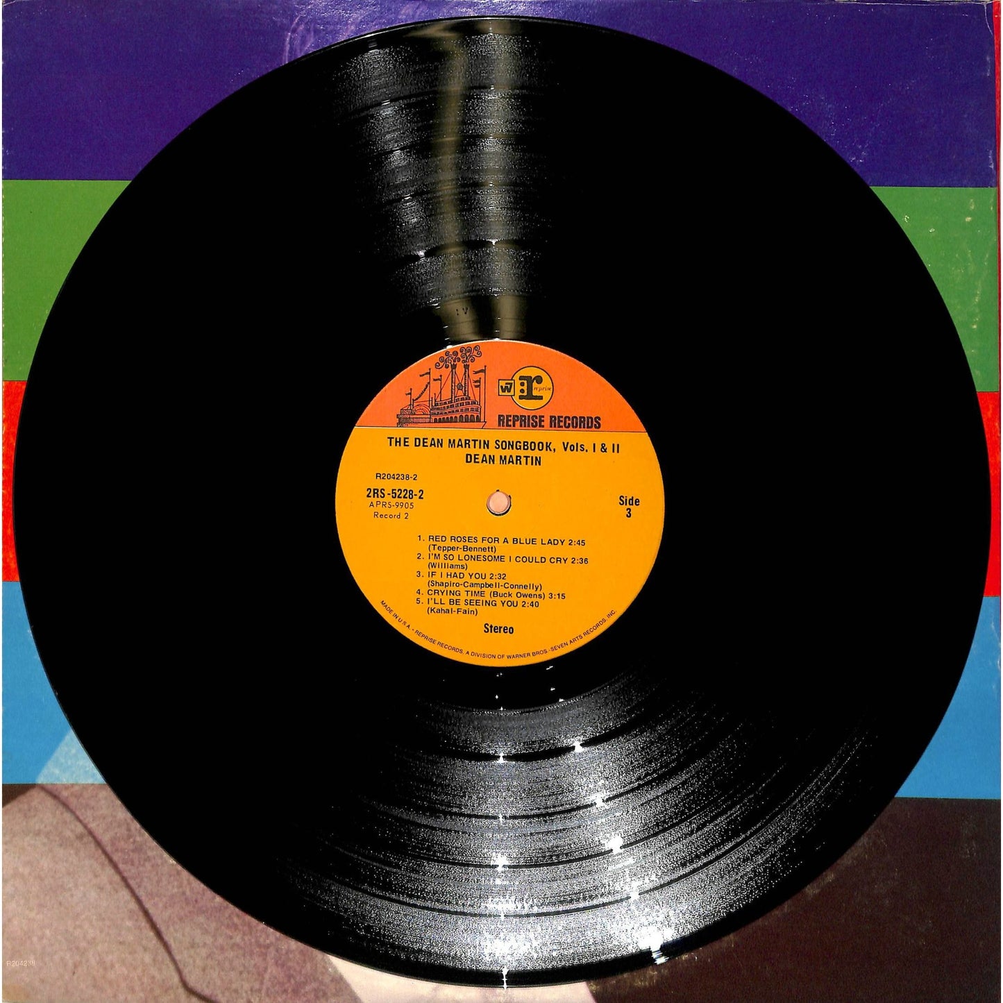 The Dean Martin Songbook, Vols I & II (1970) 2LP Vinyl Record 2RS-5228