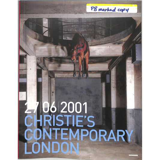 Christie's Contemporary Art Auction Catalog June 27, 2001