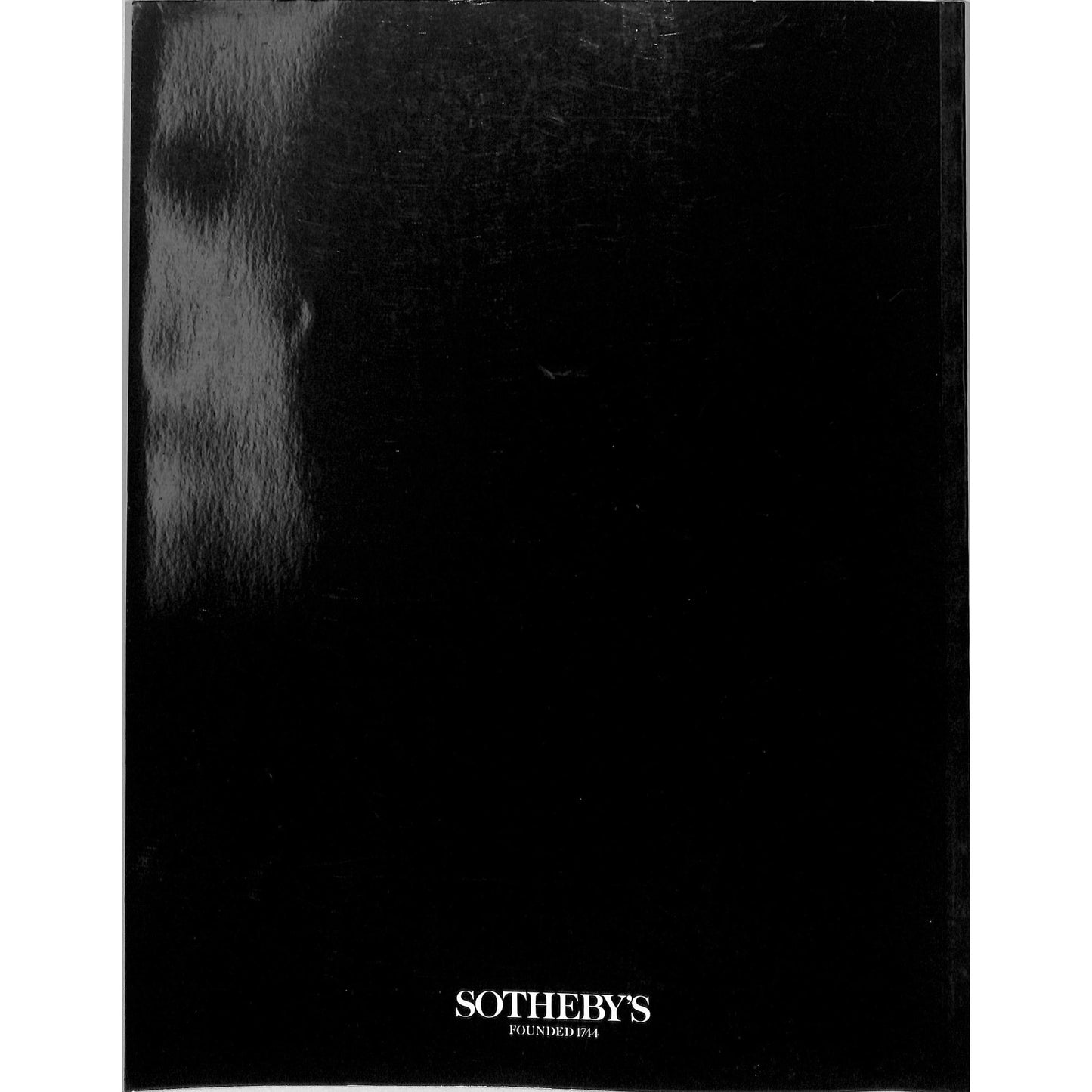 Sotheby's Contemporary Art Auction Catalog October 3, 1991