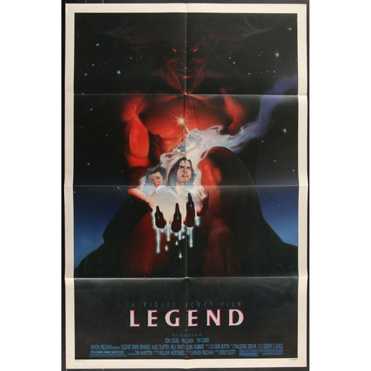 Legend (1985) Original Movie Poster Folded 27x41