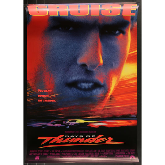 Days of Thunder (1990) Original Movie Poster 27x40