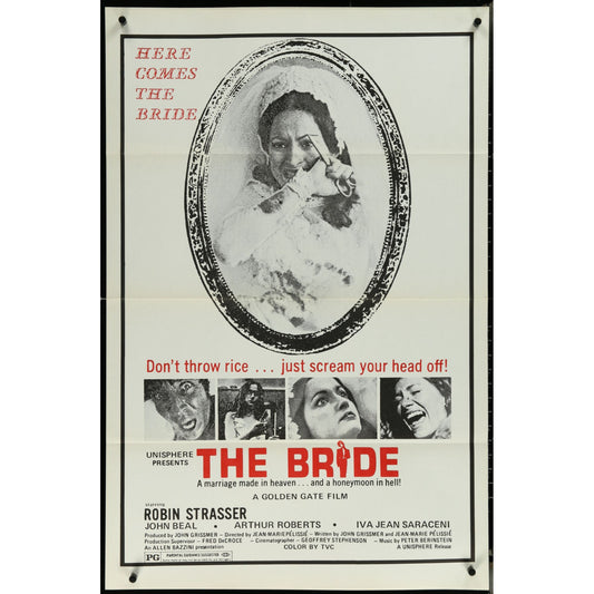 The Bride (1973) Original Movie Poster Folded 27x41 EM8-558