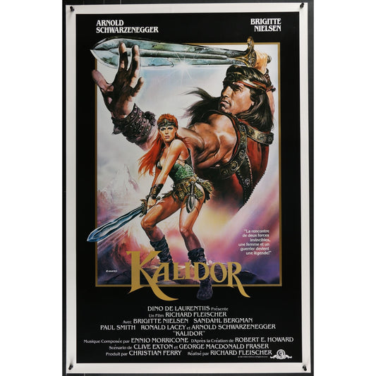 Red Sonja (1985) Original Movie Poster Rolled 27x41