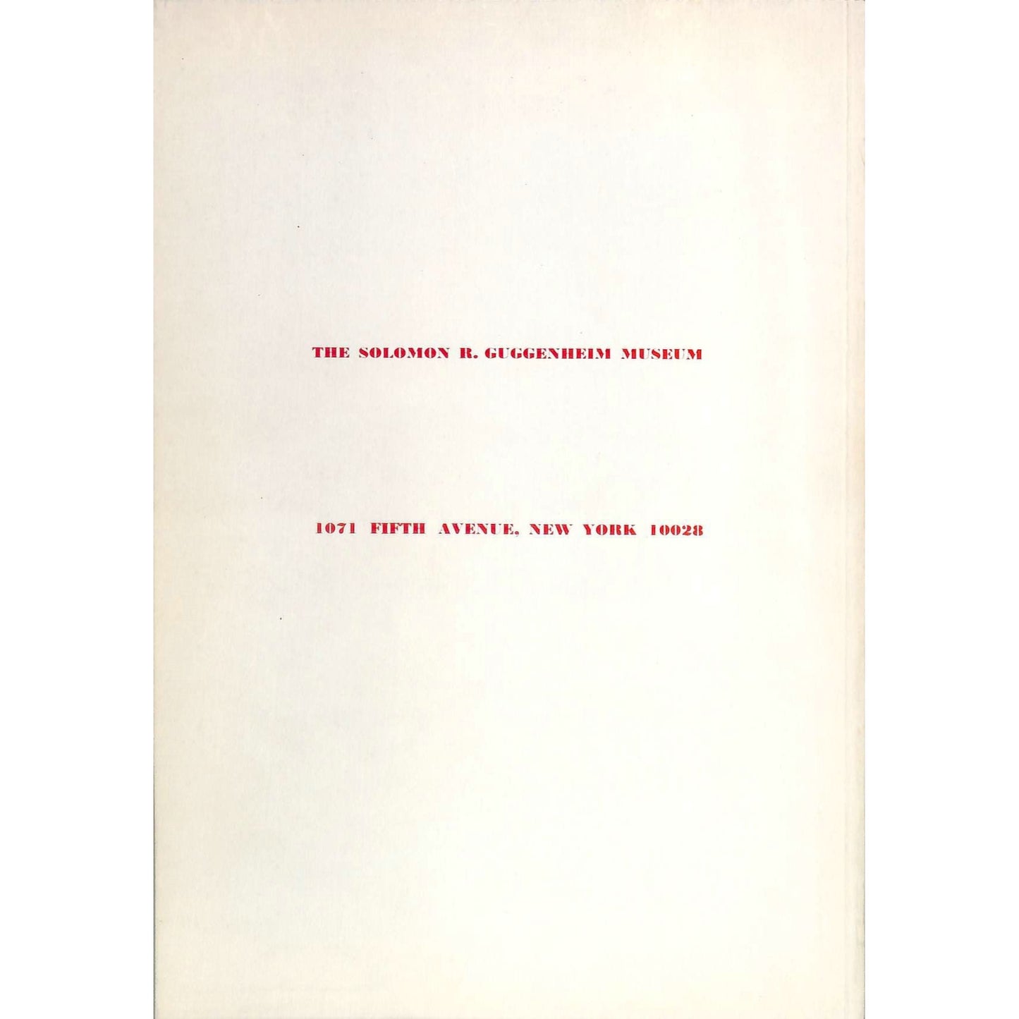 Systematic Painting Art Catalog 1996