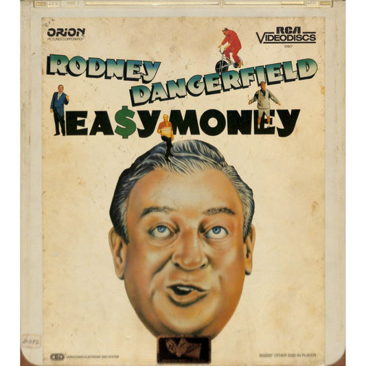 Easy Money (1983) Vintage CED RCA SelectaVision Videodisc TESTED WORKING