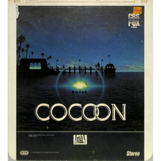 Cocoon (1985) Vintage CED Videodisc TESTED WORKING