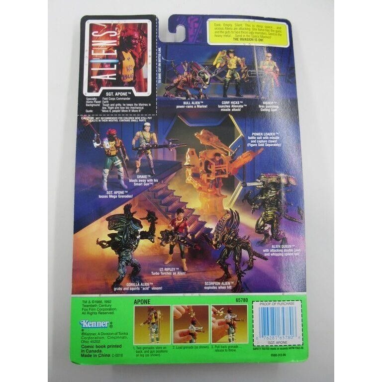 Aliens (Kenner) Power Loader/Space Marines/Queen Action Figure Lot