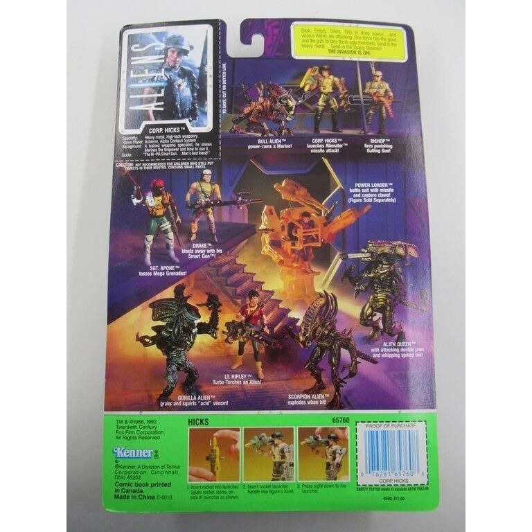 Aliens (Kenner) Power Loader/Space Marines/Queen Action Figure Lot