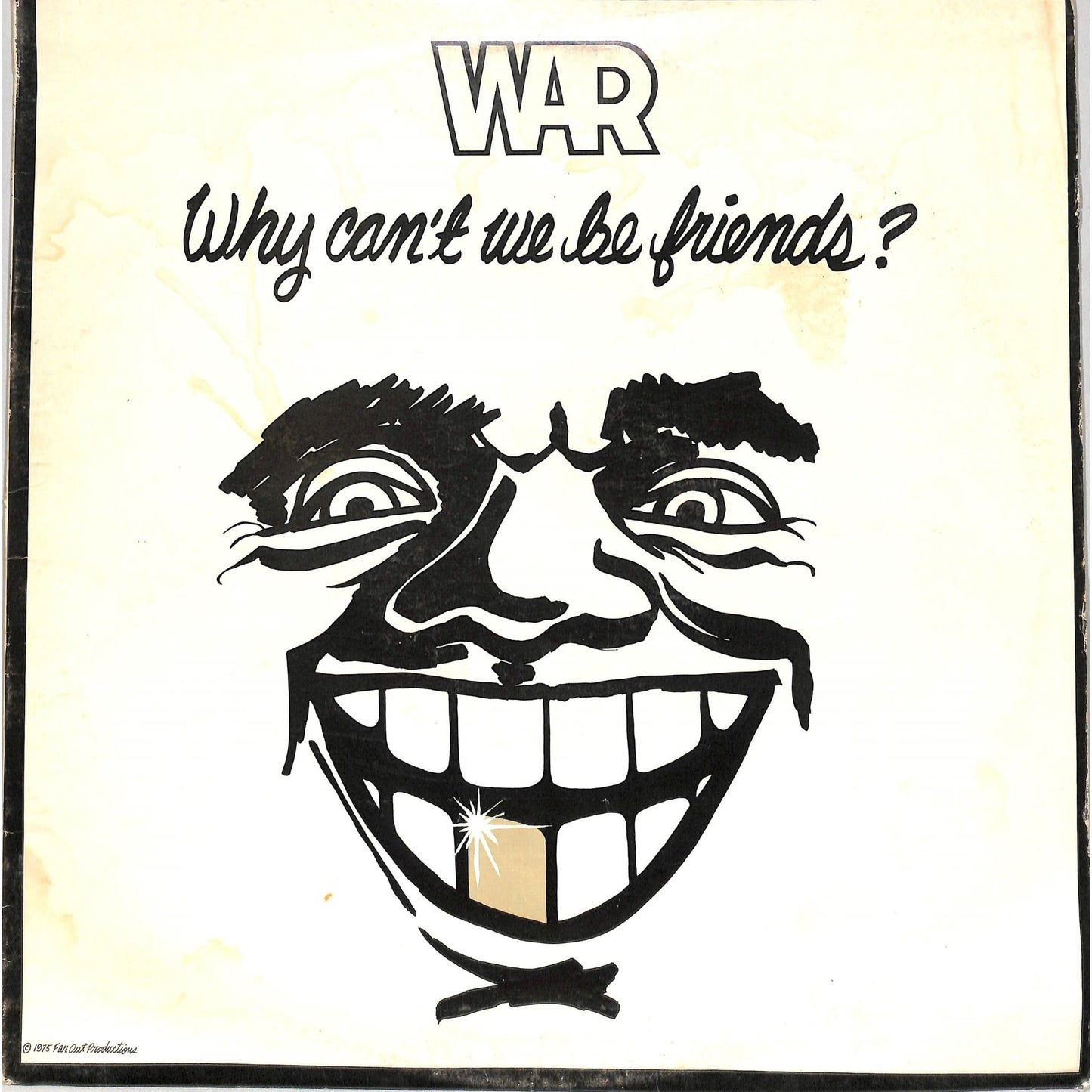 War - Why Can't We Be Friends? Vinyl Record UA-LA441-G