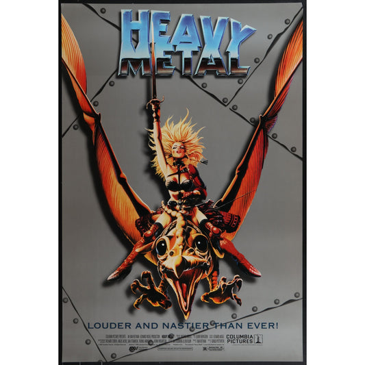 Heavy Metal (R1981) Original Movie Poster Rolled 27x40
