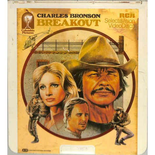 Breakout (1975) Vintage CED Videodisc