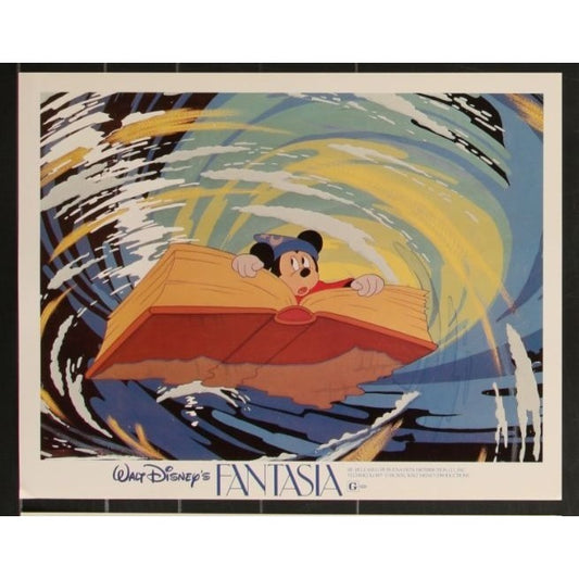 Walt Disney's Fantasia (1980 re-release) Original Lobby Card Poster 11x14