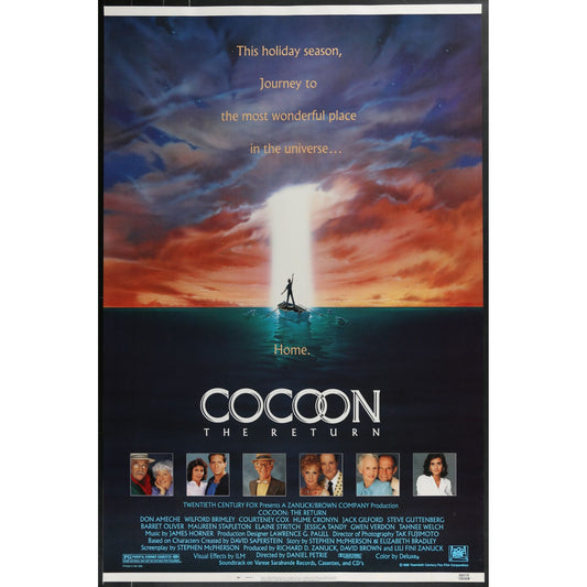 Cocoon: The Return (1988) Original Single-sided Movie Poster Rolled 27x40.5