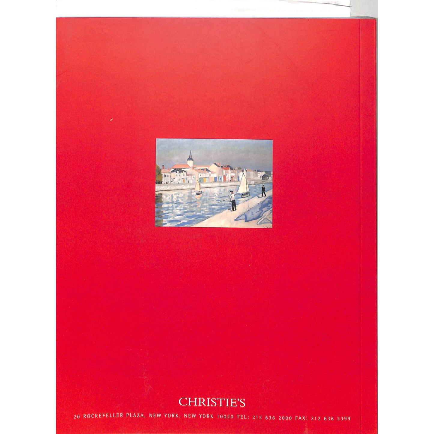 Christie's Impressionist Art Auction Catalog (Day Sale) November 9, 1999