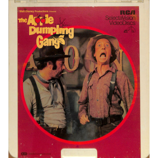 The Apple Dumpling Gang (1975) Vintage CED Videodisc TESTED WORKING