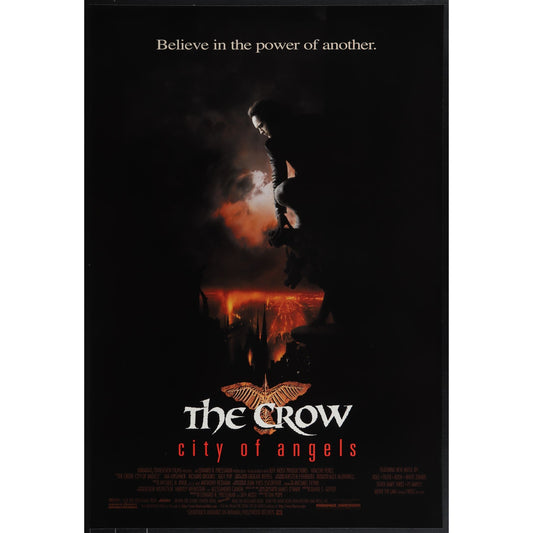 The Crow: City of Angels (1996) Original Movie Poster Rolled 27x40