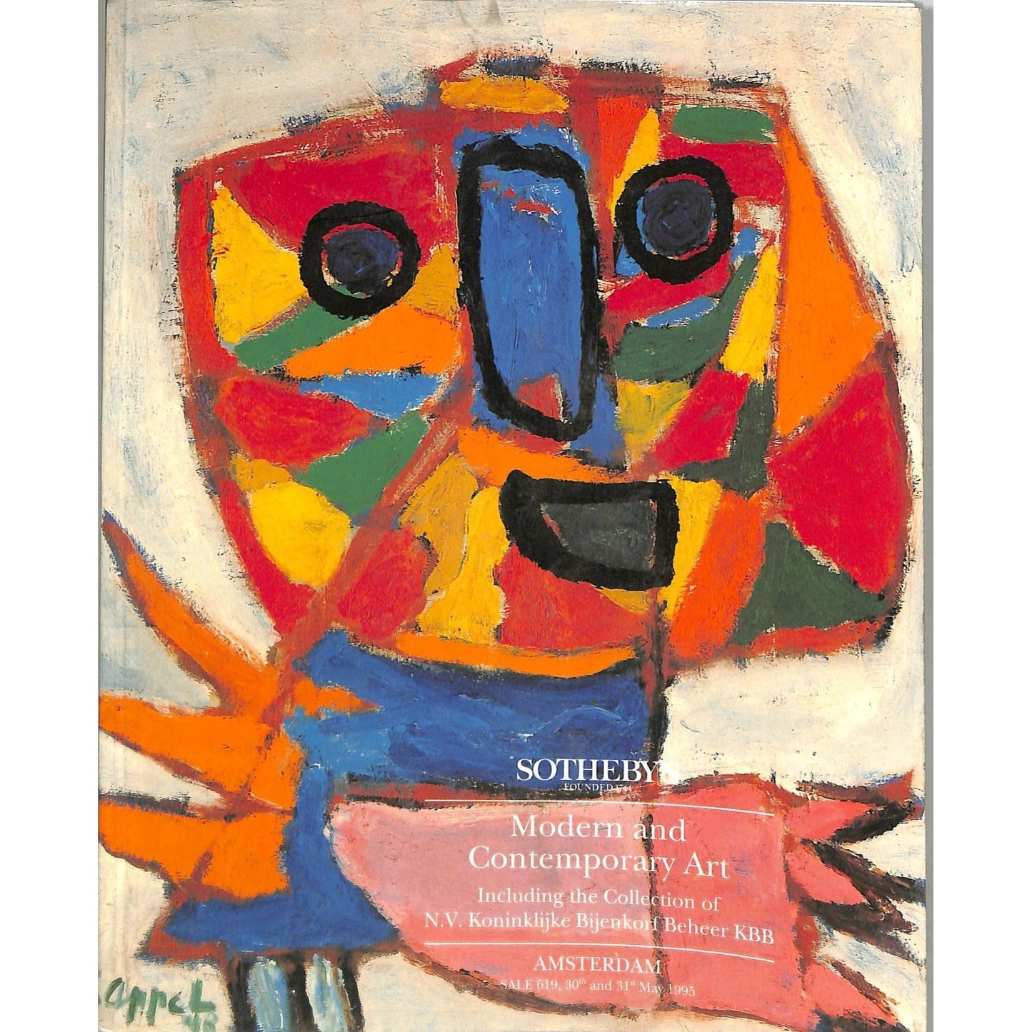 Sotheby's Modern, and Contemporary Art Auction Catalog May 31, 1995
