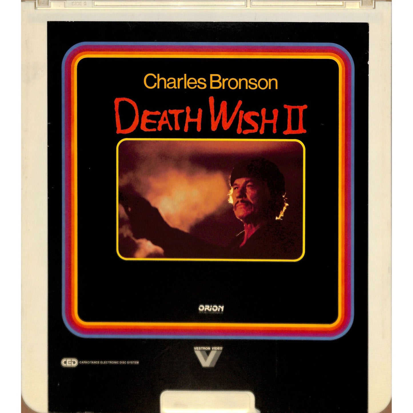 Death Wish II (1982) Vintage CED Videodisc TESTED WORKING