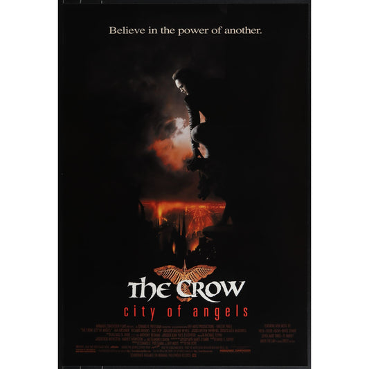 The Crow: City of Angels (1996) Original Movie Poster Rolled 27x40