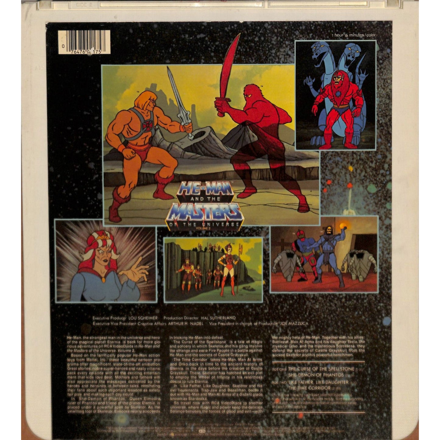 He-Man and the Masters of the universe Vol 2 (1983) CED RCA TESTED WORKING