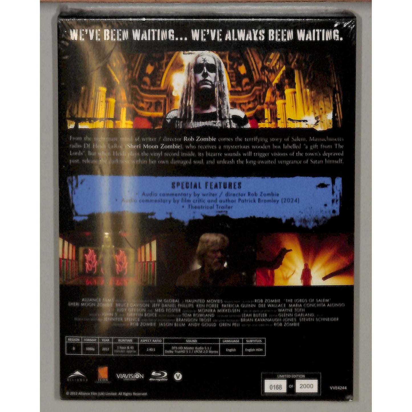 The Lords of Salem (2012) Blu-ray Region B Brand New Sealed