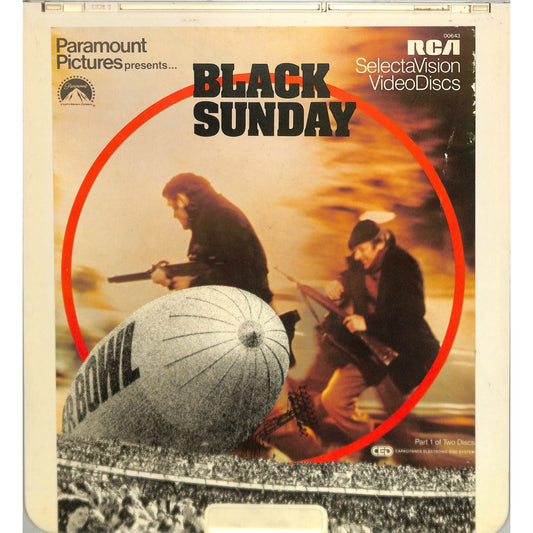 Black Sunday (1977) Vintage Double CED Videodisc