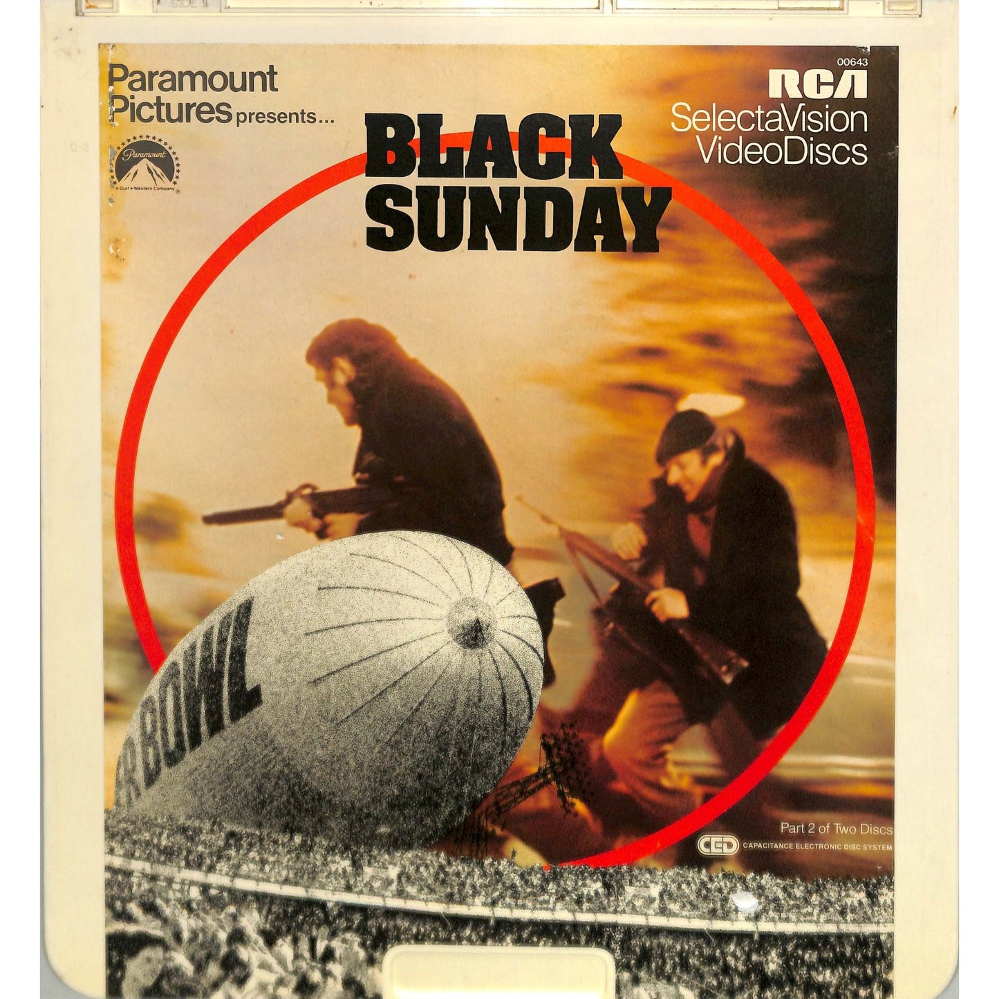 Black Sunday (1977) Vintage Double CED Videodisc