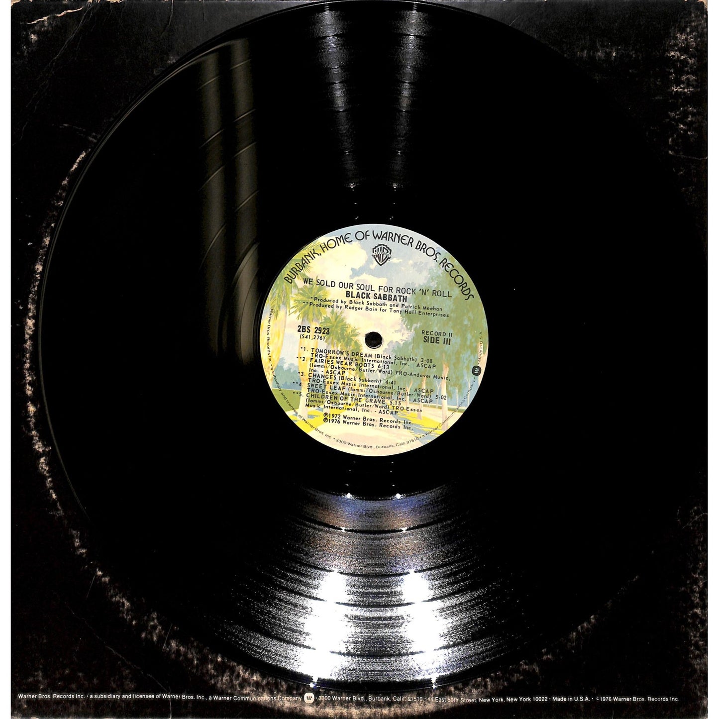 Black Sabbath - We Sold Our Soul For Rock 'N' Roll 2LP Vinyl Record 2BS2923