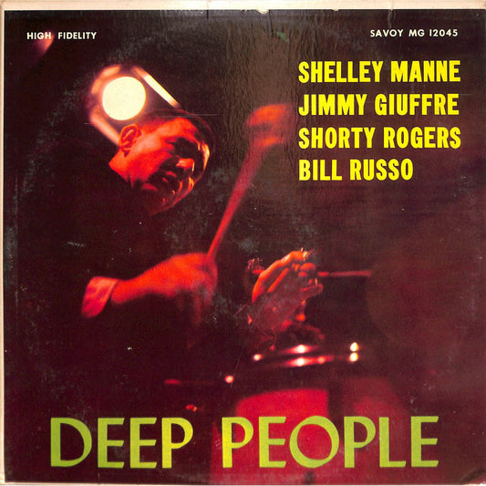 Shelly Manne, Bill Russo - Deep People (1968) Mono Vinyl Record MG 12045