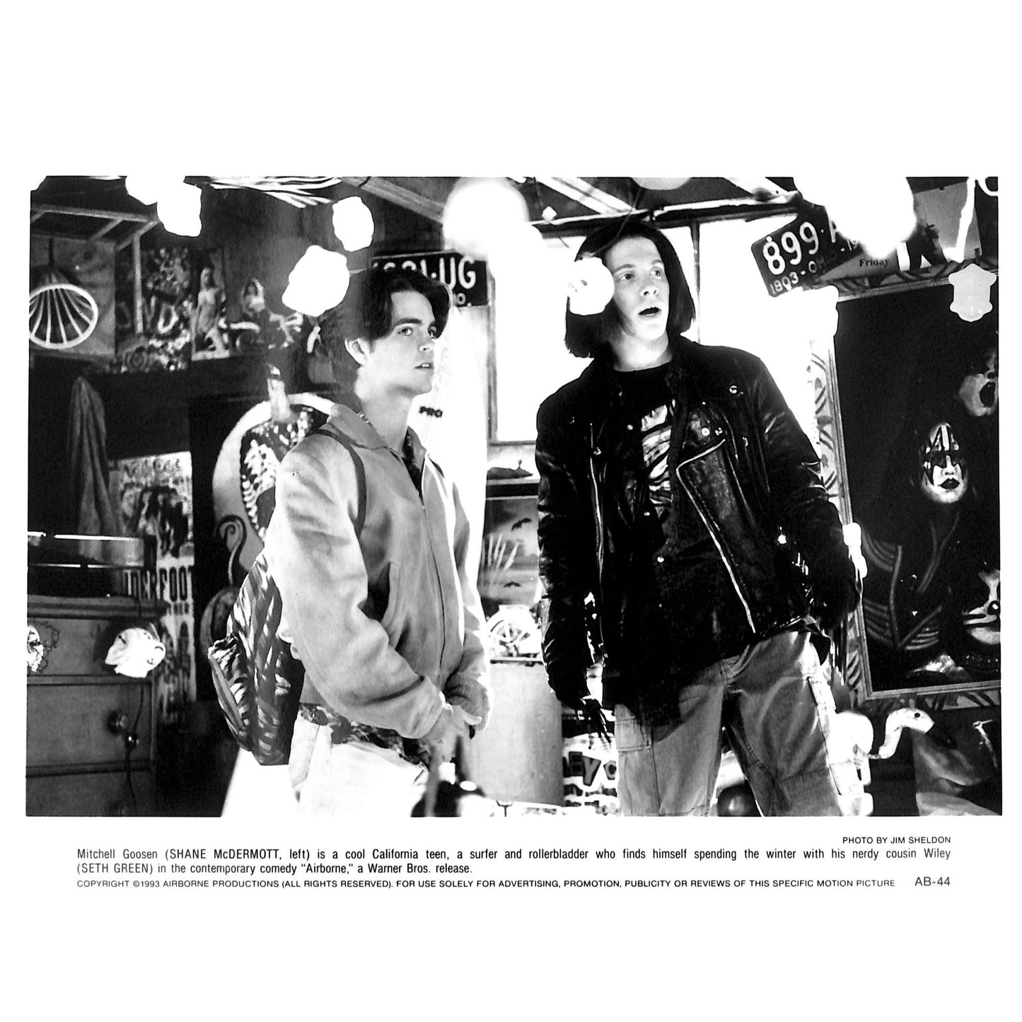 Airborne (1993) Movie Still Full Set 8x10