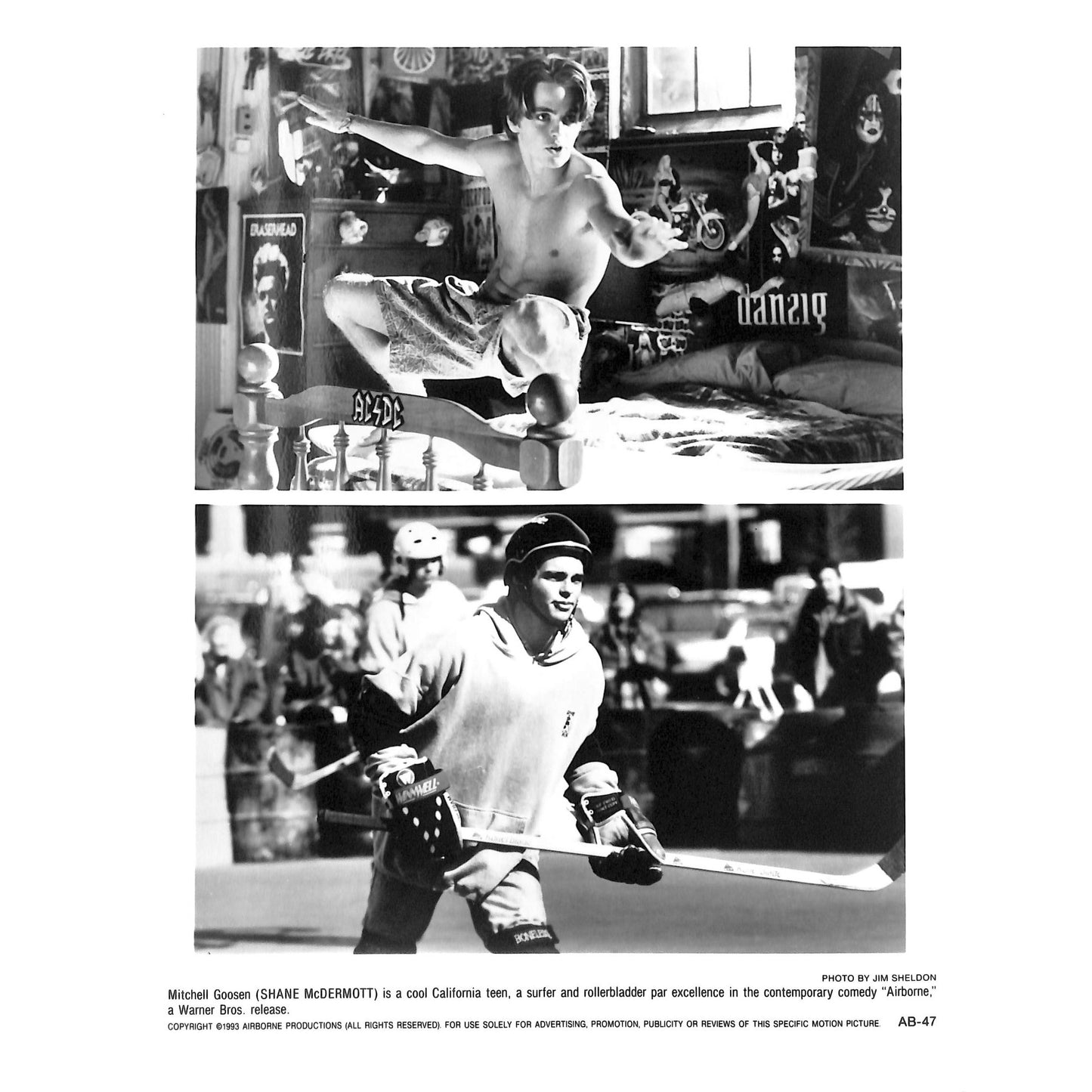 Airborne (1993) Movie Still Full Set 8x10