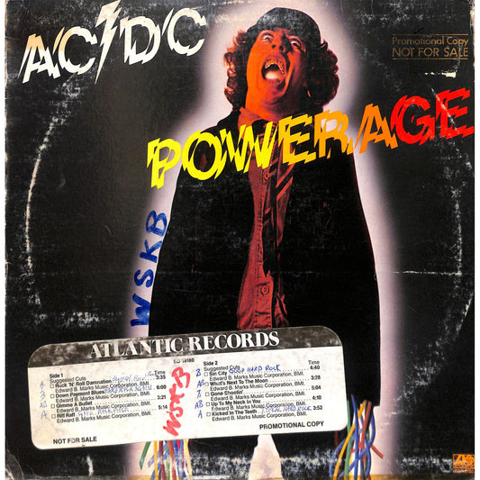 AC/DC - Powerage Vinyl Record SD 19180