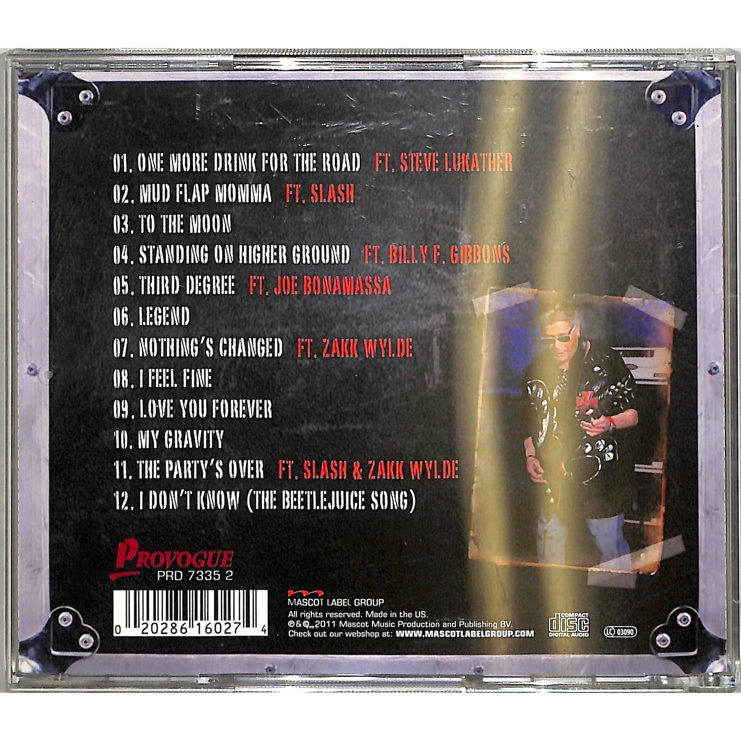 Leslie West - The Unusual Suspects (2011) CD