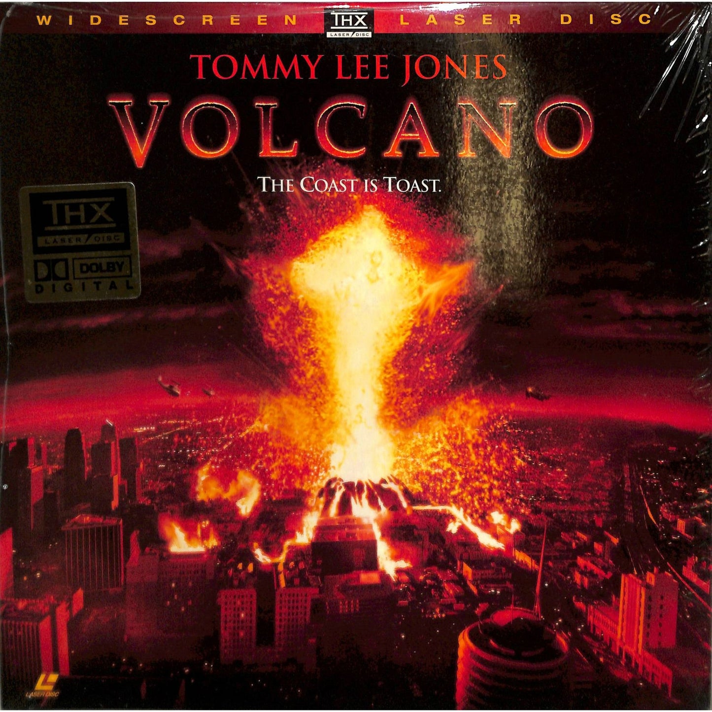 Volcano (1997) Laserdisc