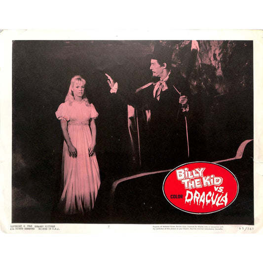 Billy the Kid vs. Dracula (1966) Lobby Card #7 11X14