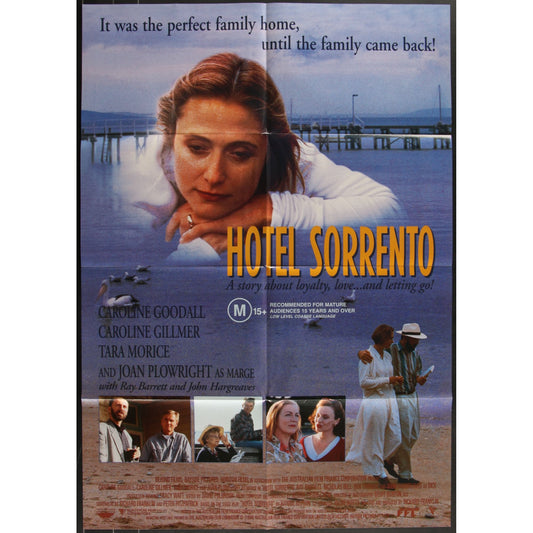 Hotel Sorrento (1995) Original Movie Poster Folded 27x40