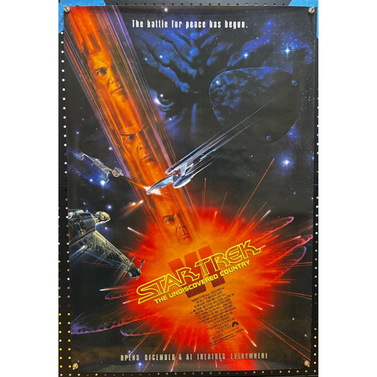 Star Trek VI: The Undiscovered Country (1991) Original Rolled Poster 27x40