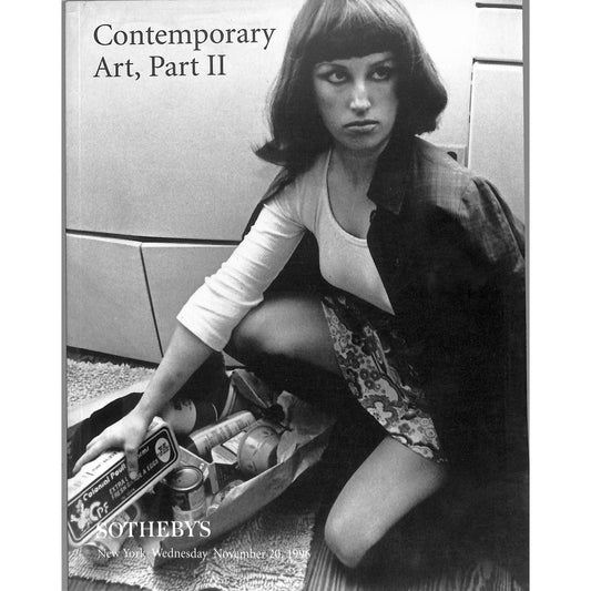 Sotheby's Contemporary Art Part 2 Auction Catalog Nov 20, 1996