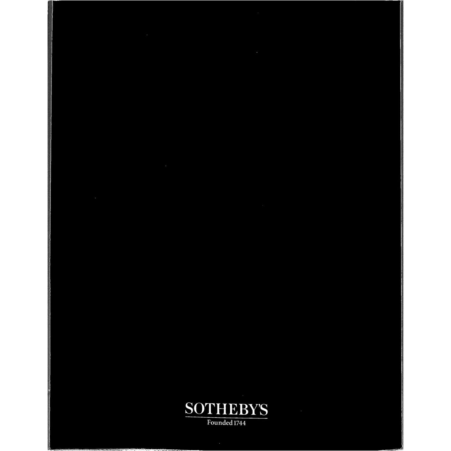 Sotheby's Contemporary Art Part 2 Auction Catalog Nov 20, 1996