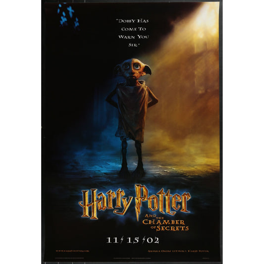 Harry Potter and the Chamber of Secrets (2002) Orig DS Movie Poster 27x40