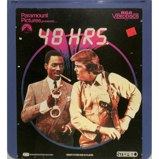 48 Hrs. (1982) Vintage CED Videodisc