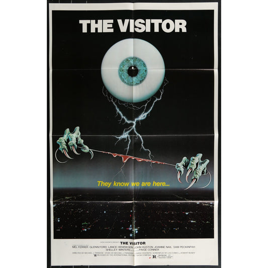 The Visitor (1979) Original Movie Poster Folded 27x41