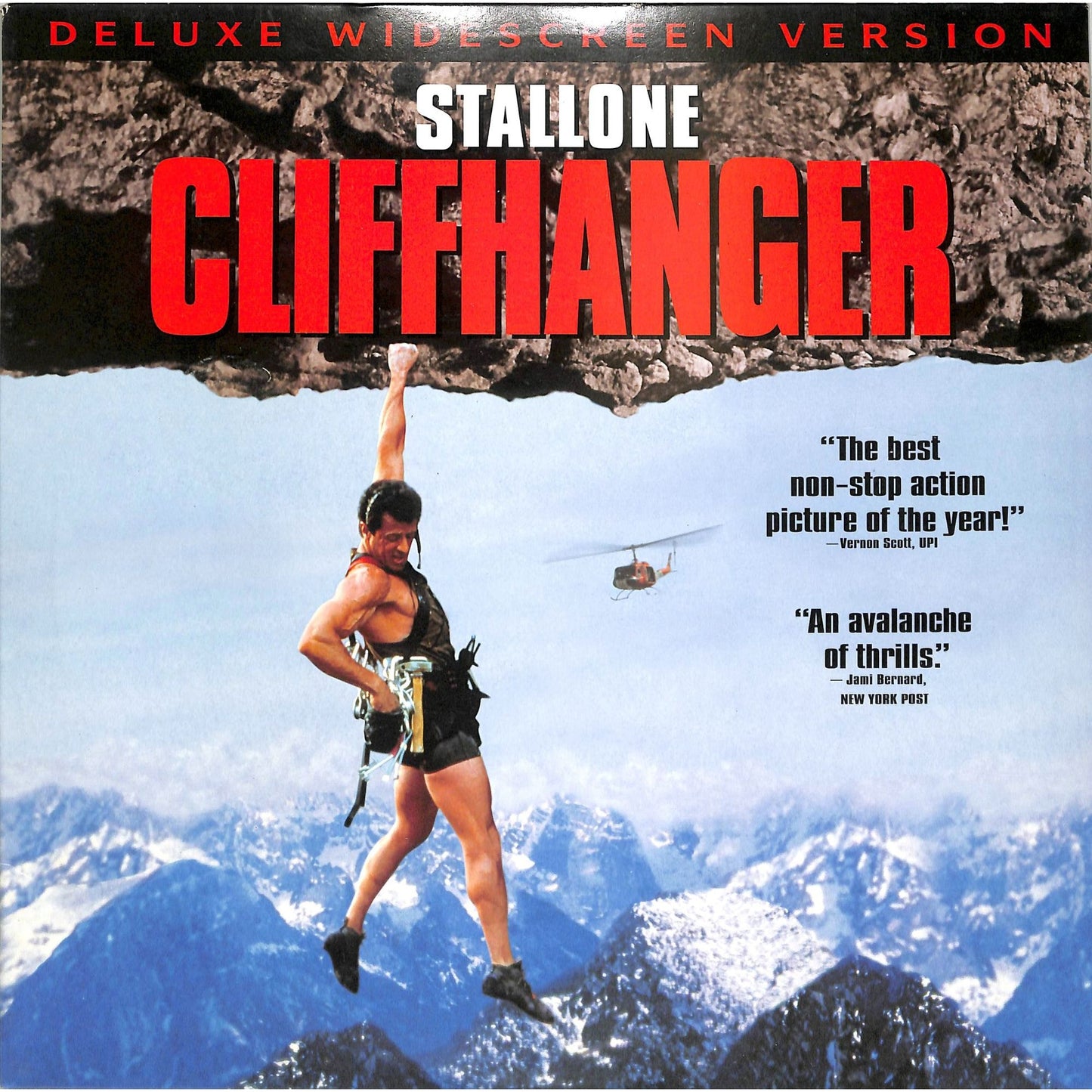Cliffhanger (1993) Laserdisc Video