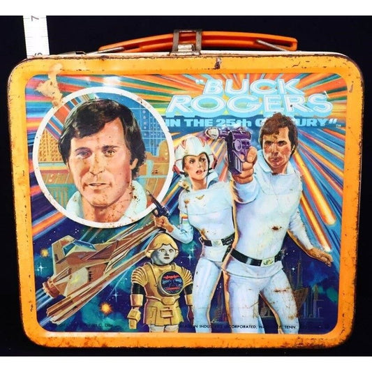 Vintage Metal Buck Rogers Lunchbox